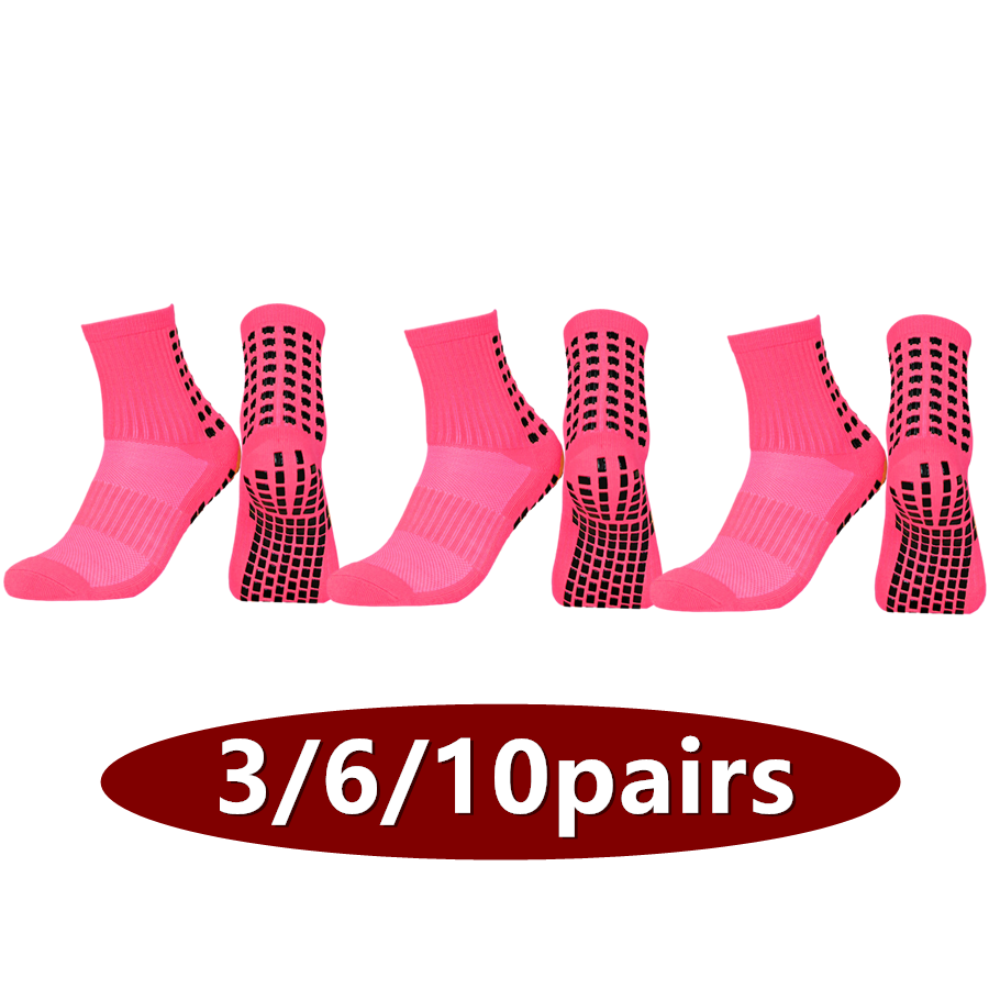 Sports Grip - Meias esportivas unissex antiderrapantes para exercícios,