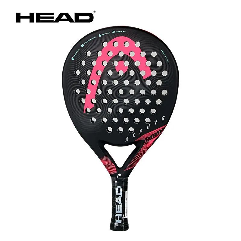 Badminton Racket Carbon - Raquete de tênis com placa de
