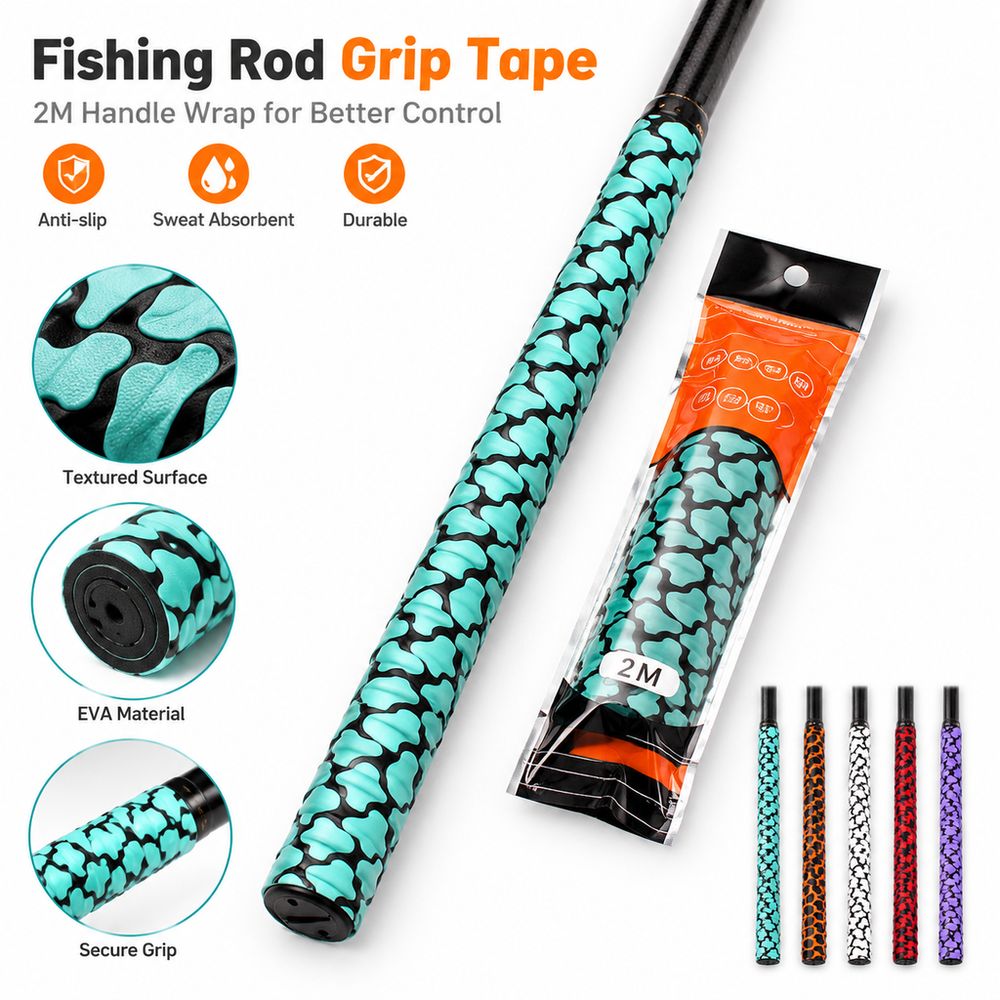 Badminton Grip - Fita antiderrapante para canas de pesca,