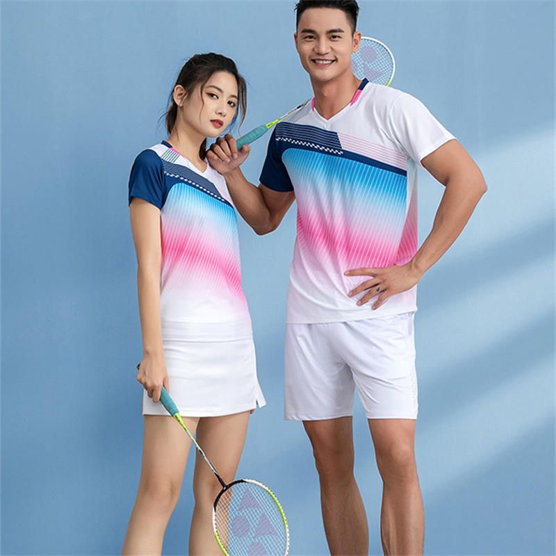 Badminton Jersey - Badminton camisas e shorts masculino e
