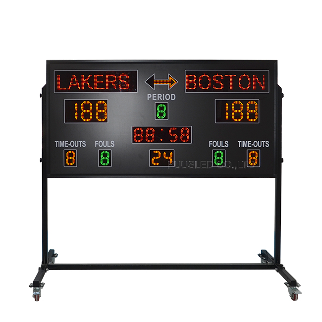 Scoreboard Digital - Placar de basquete sinalização digital portátil