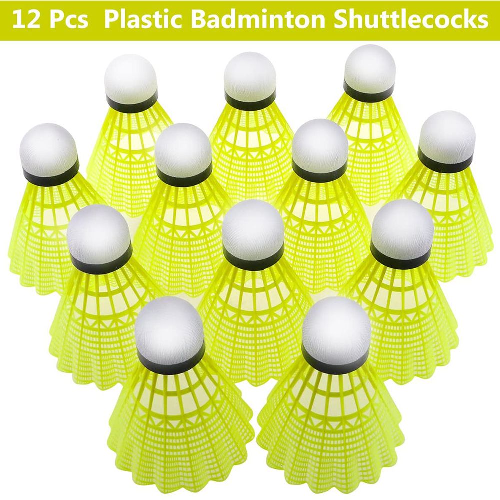 Novas Bolas de Badminton de Pl - Feather Shuttlecock avaliação e preço
