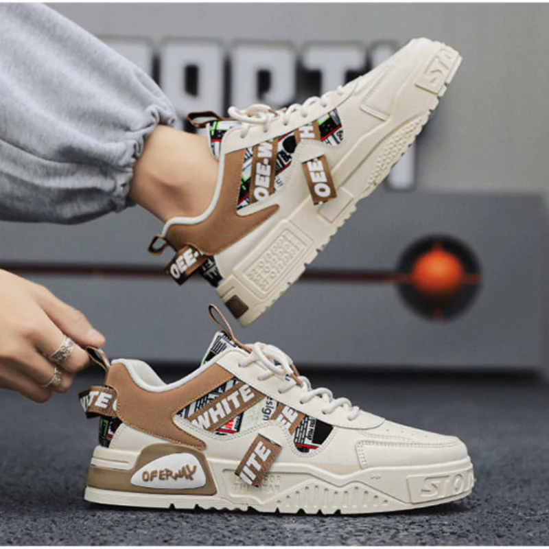 Moda casual tênis de couro nov - Badminton Shoes avaliação e preço