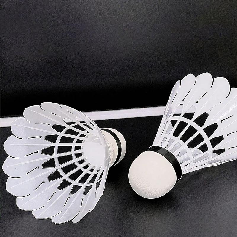 3/6/12 unidades, para treino e - Badminton Shuttlecock avaliação e preço