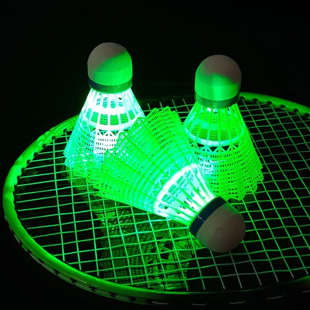 Light-up led badminton brilhan - Feather Shuttlecock avaliação e preço