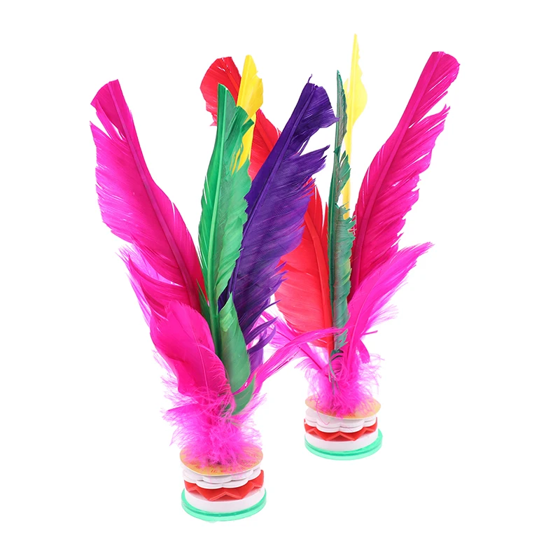 2 unidades de volantes Jianzi  - Feather Shuttlecock avaliação e preço